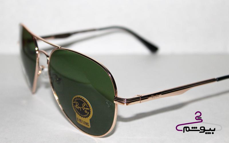 عینک آفتابی سبز برند Rayban